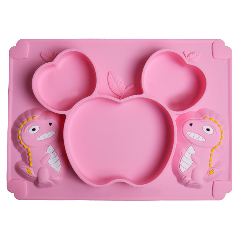 New Baby Silicone Dinner Plate