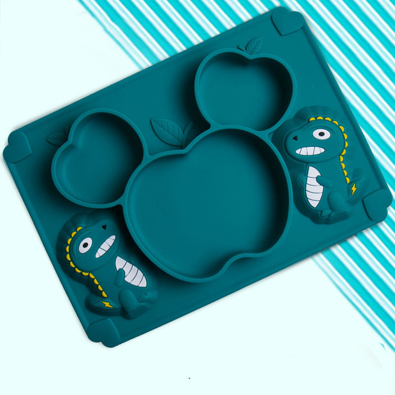 New Baby Silicone Dinner Plate