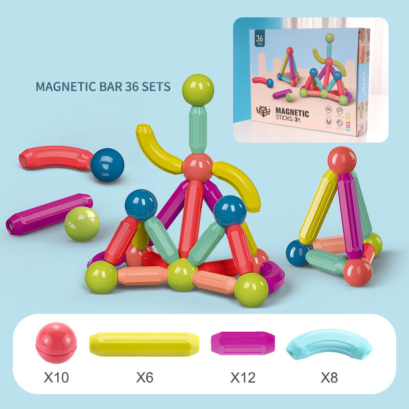 Magnet Stick Building Blocks