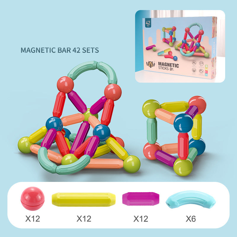 Magnet Stick Building Blocks