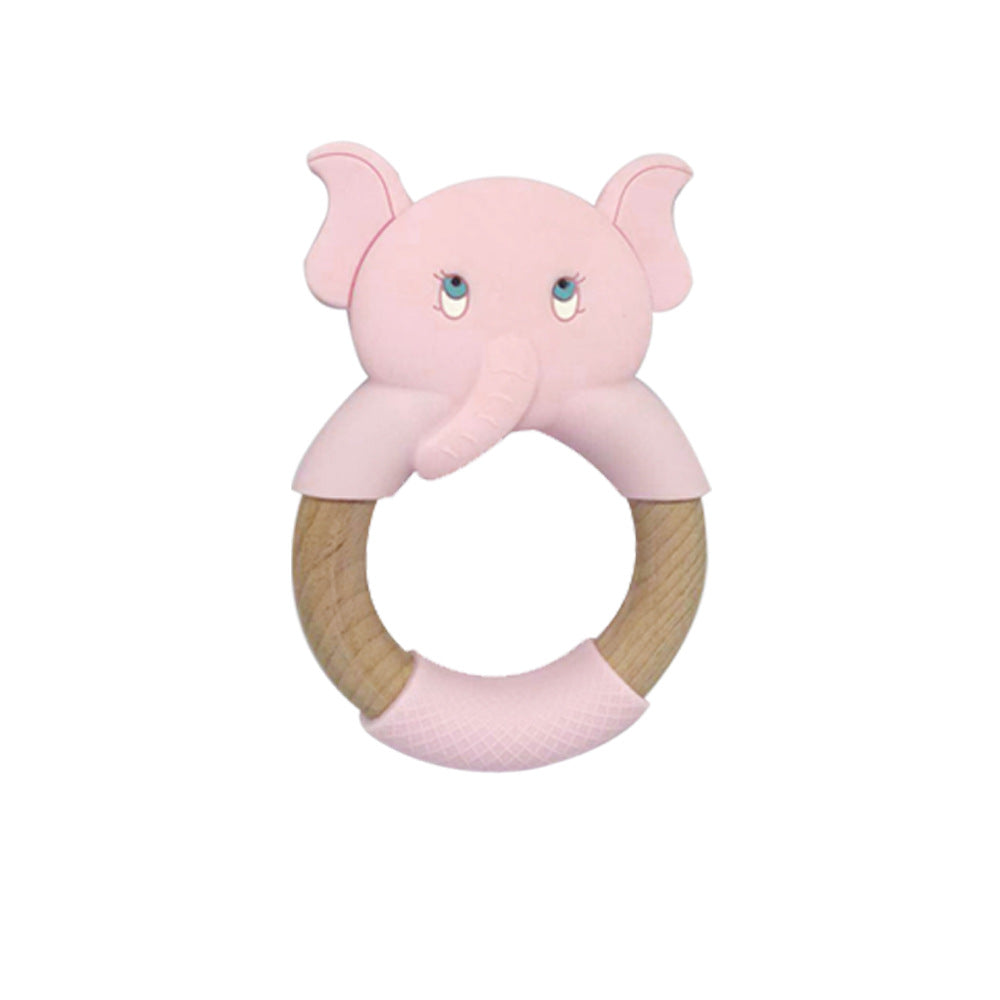 Animal Face Silicone Teether