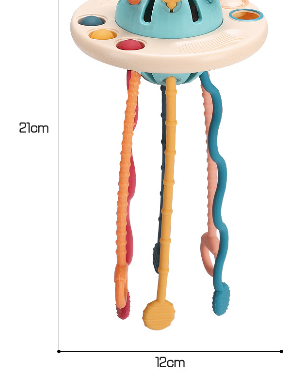 Silicone Pull Activity Toy